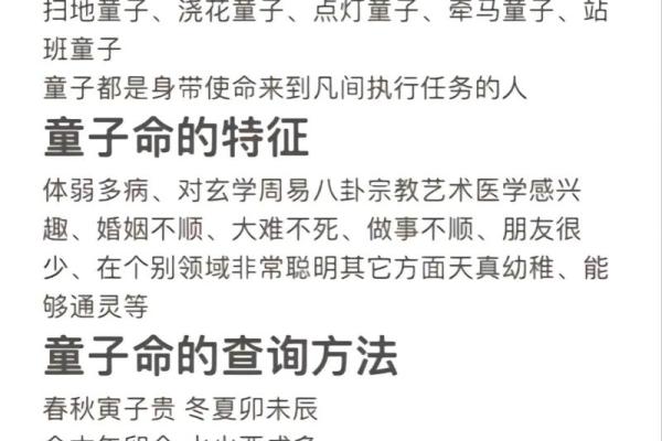 真童子命与假童子命的深度解析与生活启示