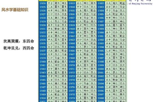 东四命与西四命：探索八字命理带来的生活启示