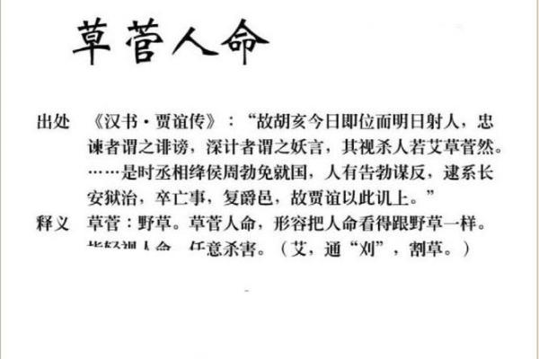 命运的馈赠：从“名称”看不同命运的四字成语启示