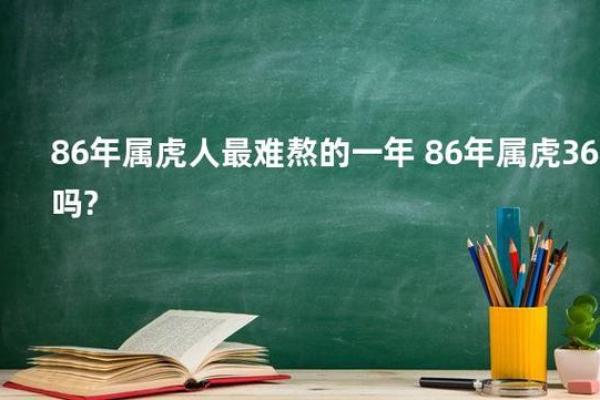 86年属虎命好与坏 深度解析其性格走势与人生机遇
