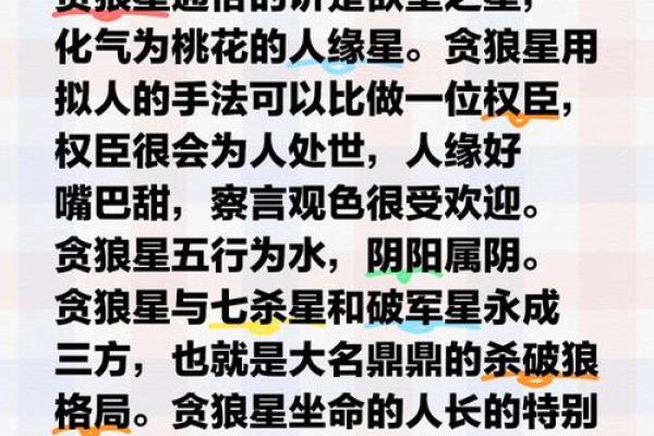 解读贪狼坐命的格局与人生启示 解读贪狼坐命的格局与人生启示