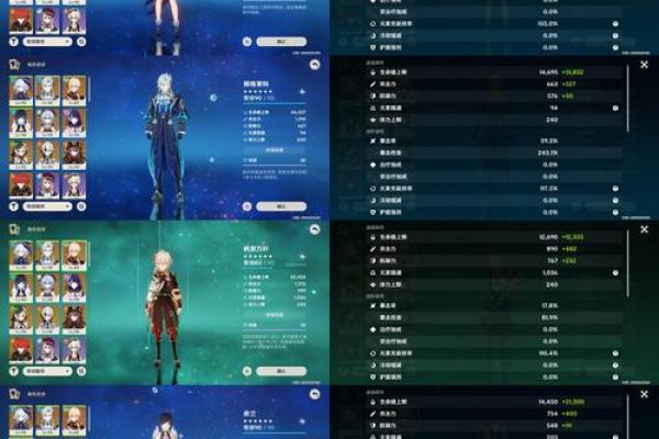 刻晴一命与零命的魅力解析：从技能到属性的全面比较