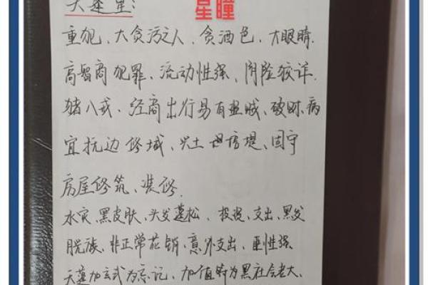 巨门星与天同星：命主的神秘命格解析与人生指导