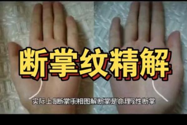 揭秘男人断掌纹：命运与性格的深层解读
