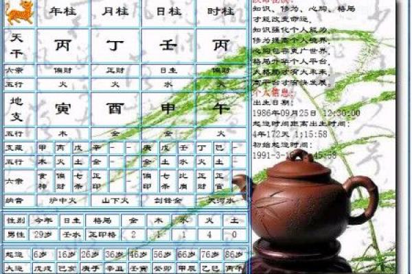 命理解析：年份与月份对个人运势的深远影响