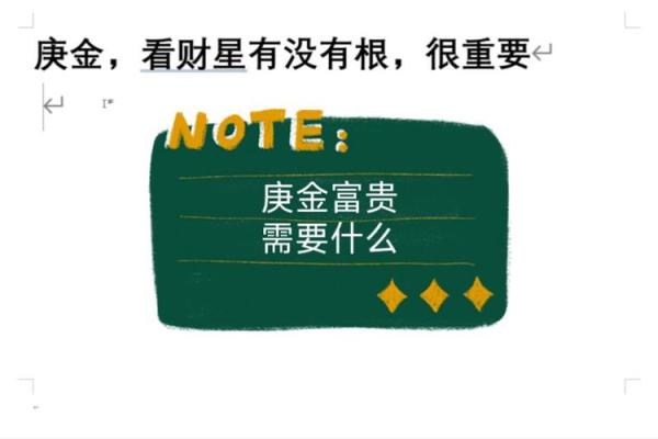 庚金命与宇宙的和谐：最佳组合解析与命理启示