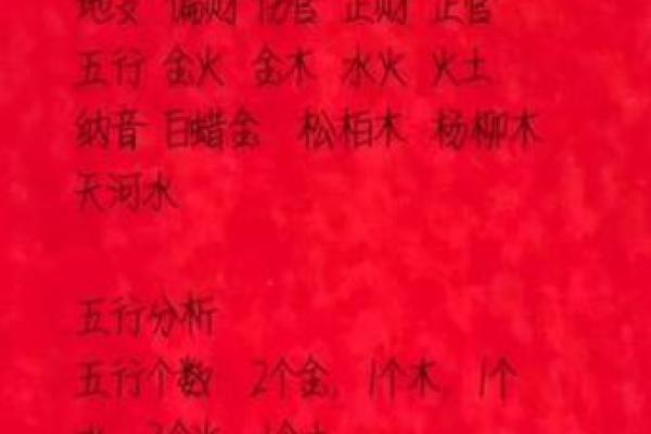 天河水命与其他命理五行的完美搭配解析
