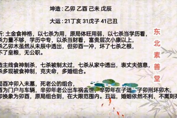 深度解析:食神命格女命的魅力与命运之路 深度解析:食神命格女命的魅力与命运之路