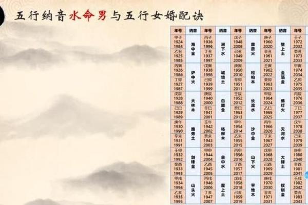 水命人最佳婚配：与谁携手共度人生？