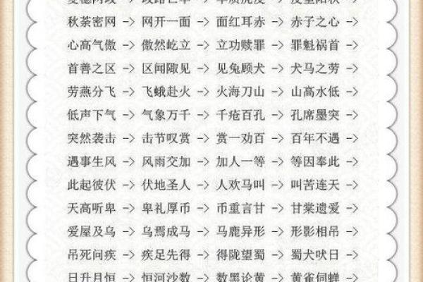 以成语接龙为主题的趣味探索之旅