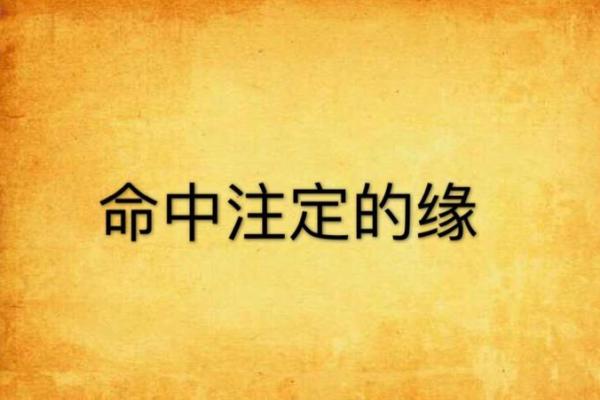 命中注定的缘分与感悟:探寻“命什么多什么”的人生哲理 命中注定的缘分与感悟:探寻“命什么多什么”的人生哲理