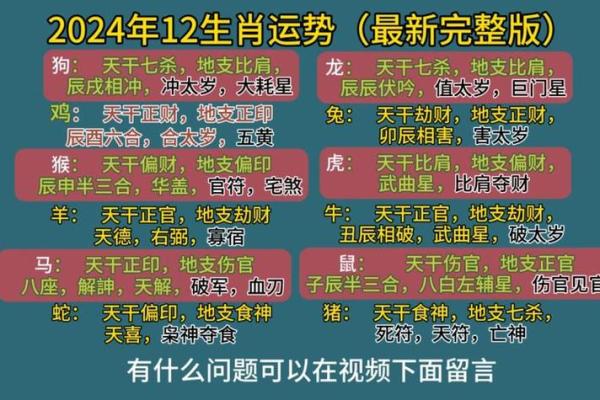 11岁属什么命？解密生肖与命运的关系！