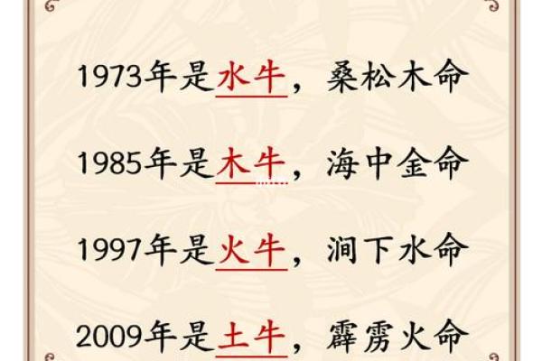 土牛命与水牛命的区别：解析命理中的牛年命格