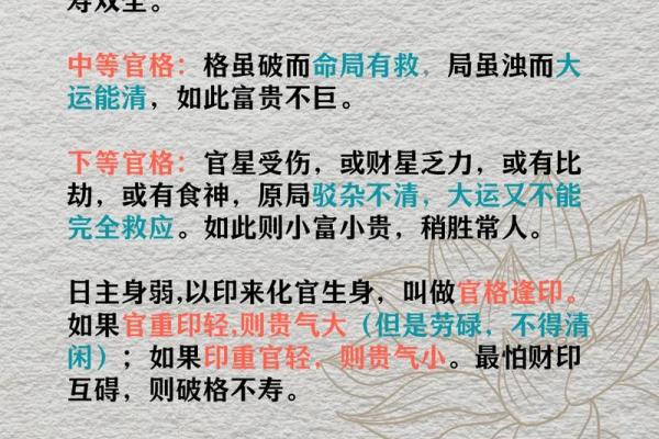 探索命理：女命与男命的正官象征与解读