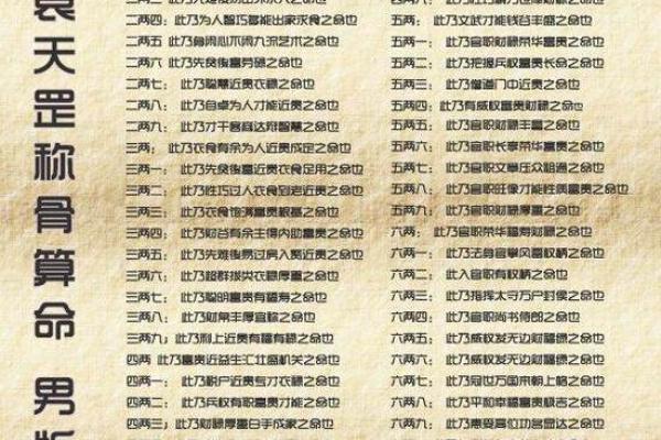 探索“四两一”的命理奥秘：命运中的轻重与平衡