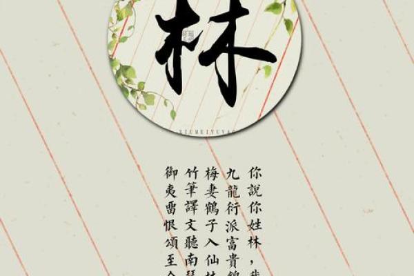 探索“林”姓的命理寓意:追寻生命之道的智慧与情感 探索“林”姓的命理寓意:追寻生命之道的智慧与情感