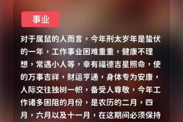 属鼠男1996年出生的命运解析：智慧与机遇并存的精彩人生