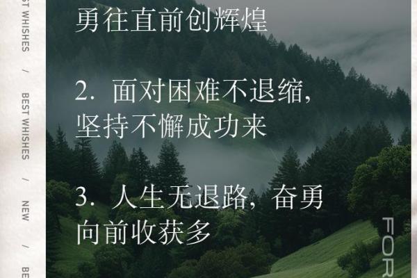 不怕艰难险阻，唯有勇气与坚持方能成就辉煌人生！