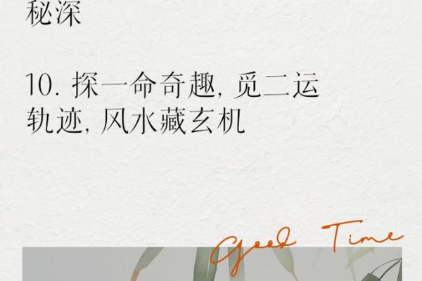 探寻命运的奥秘：如何算出自己的命运与人生方向
