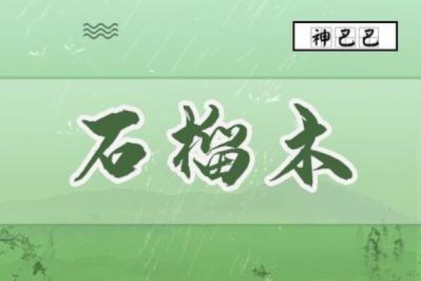 庚申石榴木命者:如何化解命局中的忌讳与挑战 庚申石榴木命者:如何化解命局中的忌讳与挑战