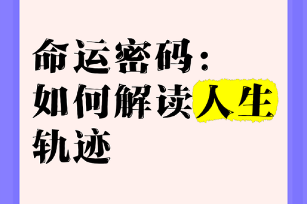 根据出生年份探秘命运：揭示你的命理与人生轨迹