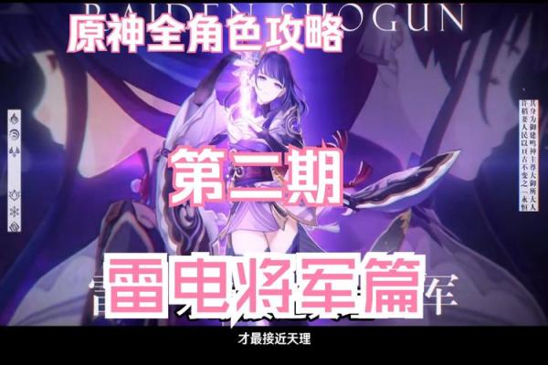 雷电将军四命的力量与魅力：探秘角色运用与搭配策略