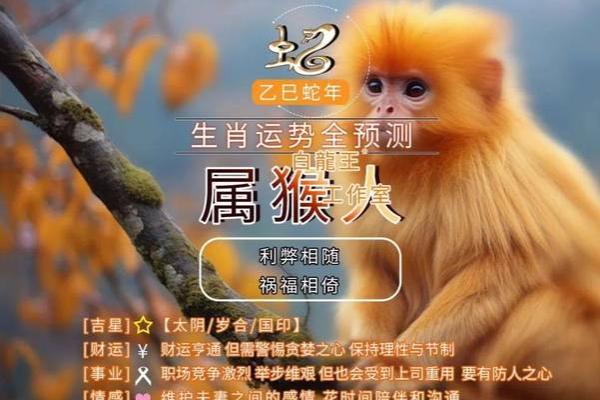 1980年出生的人属猴，命运与生肖的秘密探讨
