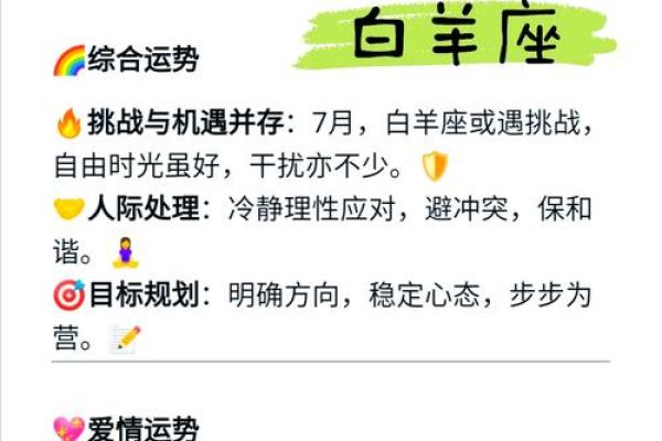 2020年的白羊 性格特点与命运解析，开启你的精彩人生之旅！