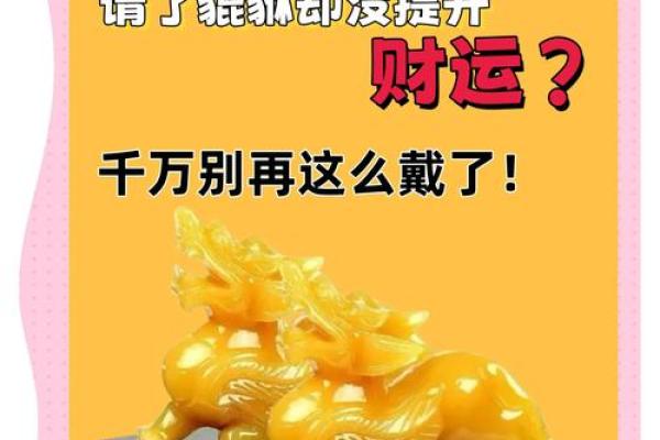 命理与貔貅：揭秘佩戴貔貅的禁忌与讲究