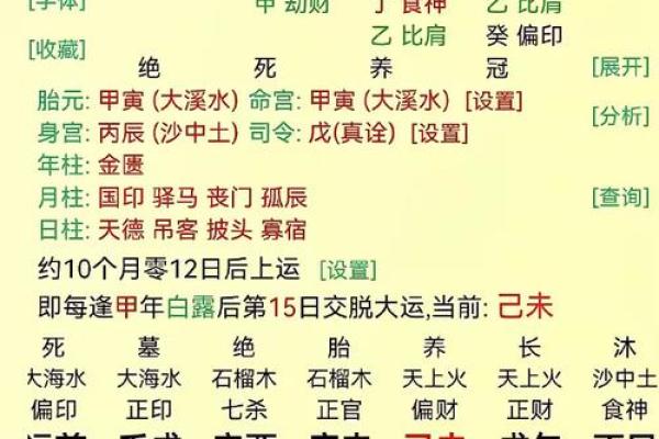 揭秘木命八字：如何判断五行缺失与喜用方向