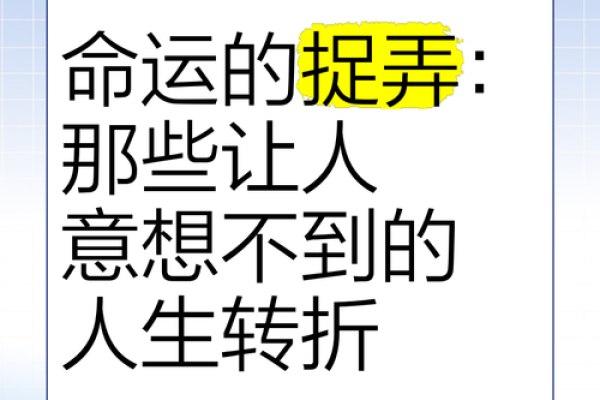 论命运：如何在风雨中掌握人生的航向