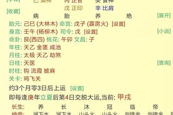 壬申甲辰戊寅乙卯：五行相生的命理智慧探秘