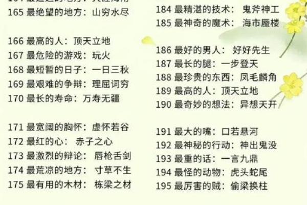 探秘替命词语的世界，了解它们的魅力与作用