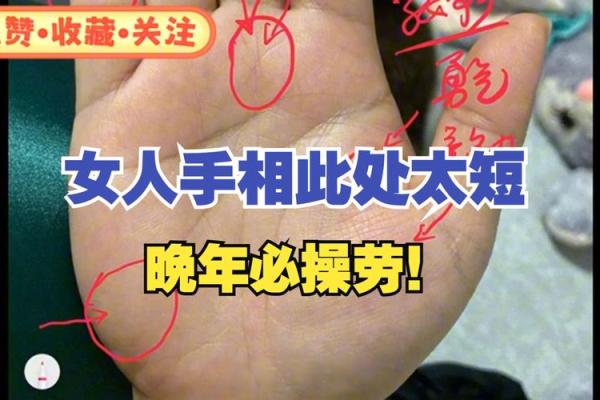 女人手短小的命运解析：从相学看短小手指的特性与影响