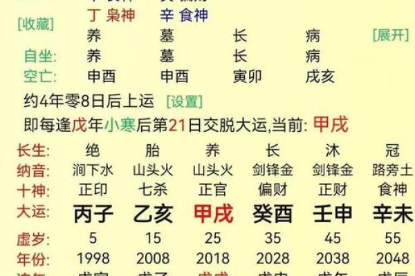 1995年甲戌年：命理解析与人生启示
