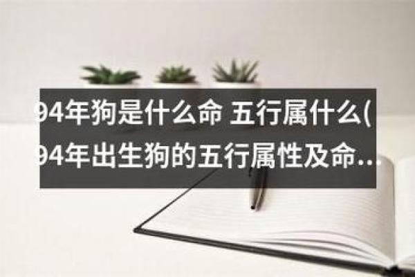 1994年属什么命？揭秘属狗人的命运与性格特征！