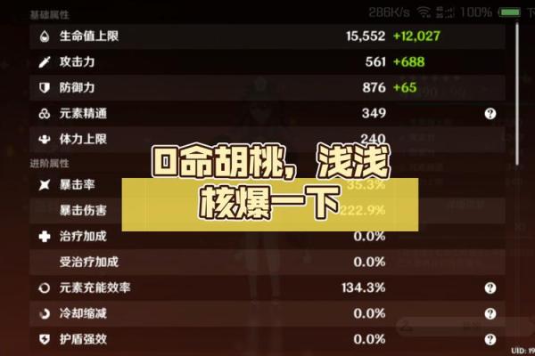 胡桃的命之运：一命与六命的深度解析