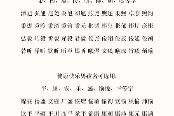 探索男孩命理：如何为孩子选择最佳名字？