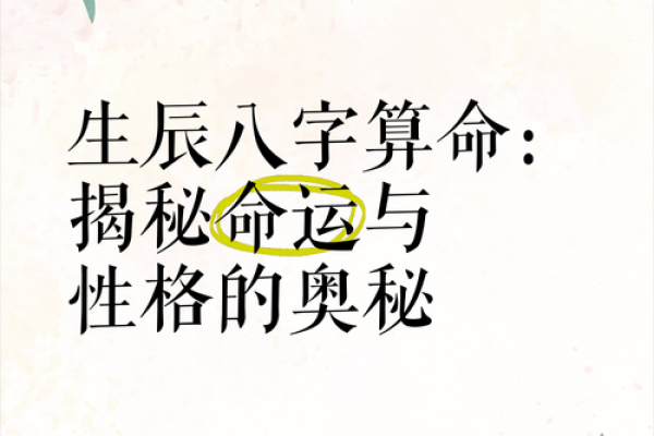 二八年华：以生日数解命运的奥秘