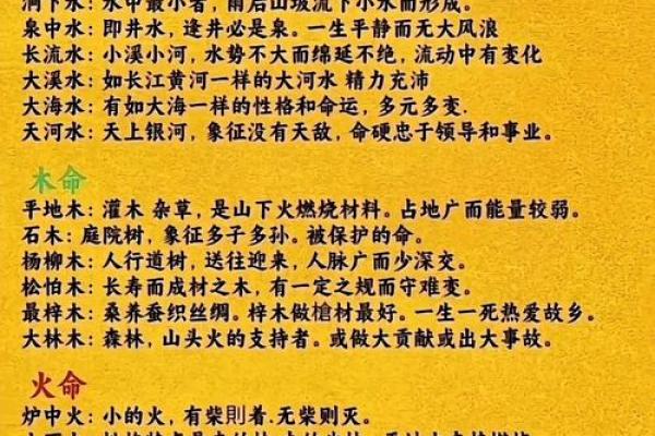 水火土命的秘密：探索三种命格的独特魅力与特点