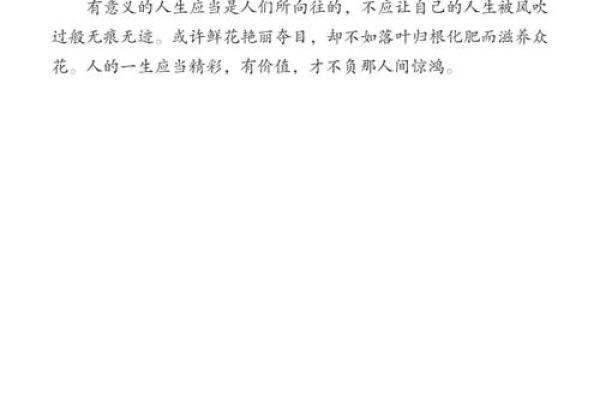 逆水行舟，奋勇向前：探寻人生的意义与价值