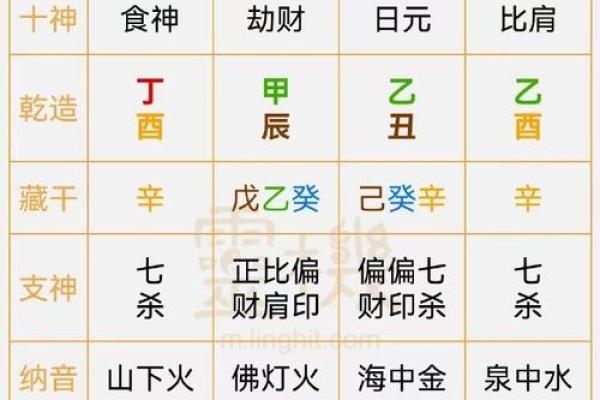 海中金命与其他命格的相克关系探秘