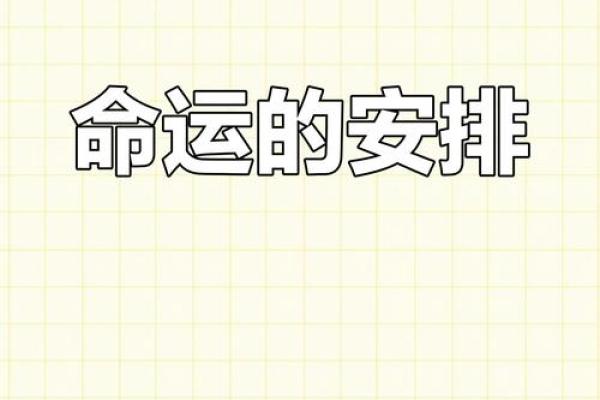 命运与选择：探索“汝命如斯”的深刻内涵