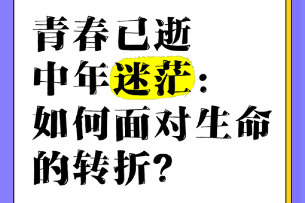 中年与晚年：生命的转折与智慧的积淀