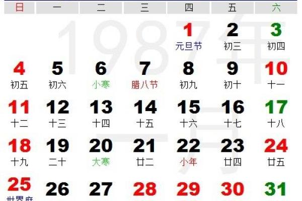 1987年农历六月出生者的命理解析与人生指南