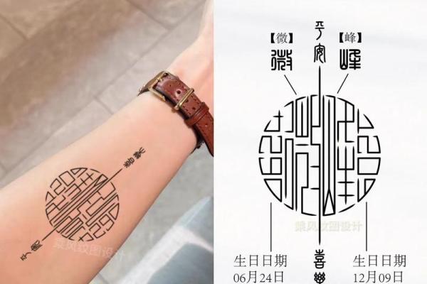 木命纹身设计推荐：寓意深远的纹身选择