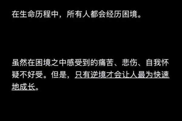 在逆境中成长：如何在不理想的环境中寻找自我价值