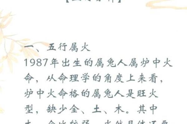 探讨1999年城头土命兔的命理特征与人生轨迹