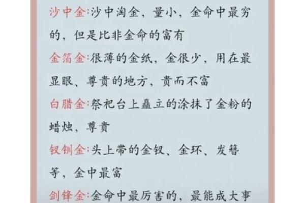 1996年出生的命运与五行之金的深度解析
