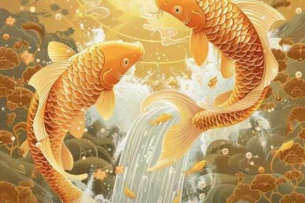 土命纹鲤鱼招财之道：财富的象征与风水的结合